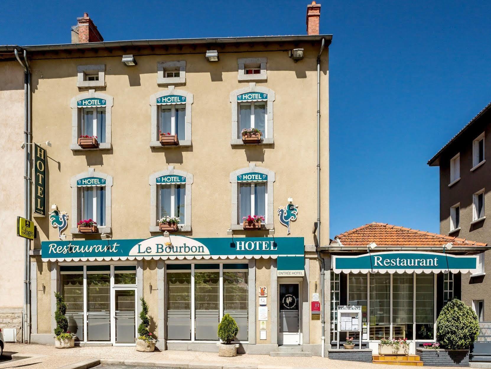 Hotel Logis Le Bourbon Yssingeaux Екстериор снимка